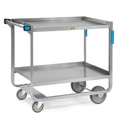 Lakeside - Carts; Type: Utility Cart ; Load Capacity (Lb.): 1000.000 ; Number of Slots: 0 ; Number of Shelves: 2 ; Width (Inch): 22-3/4 ; Length (Inch): 39 - Exact Tool & Supply