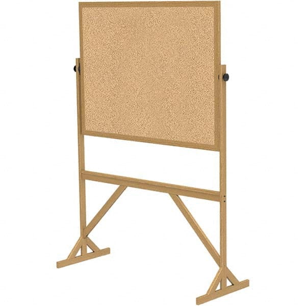Ghent - Cork Bulletin Boards Style: Reversible Bulletin Board Color: Natural Cork - Exact Tool & Supply