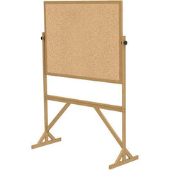 Ghent - Cork Bulletin Boards Style: Reversible Bulletin Board Color: Natural Cork - Exact Tool & Supply