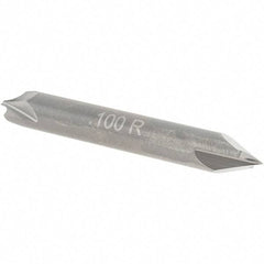 Value Collection - Corner Rounding End Mills - .100 R CARB CREM, DE, 2 FL - Exact Tool & Supply