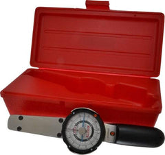 Proto - 3/8" Drive Dial Torque Wrench - 50 Ft/Lb Torque, 10-1/4" OAL, Fixed Head - Exact Tool & Supply