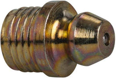 Value Collection - Straight Head Angle, 5/16 Thread Steel Drive-In Grease Fitting - Exact Tool & Supply