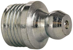Value Collection - Straight Head Angle, 3/8 Thread Steel Drive-In Grease Fitting - Exact Tool & Supply
