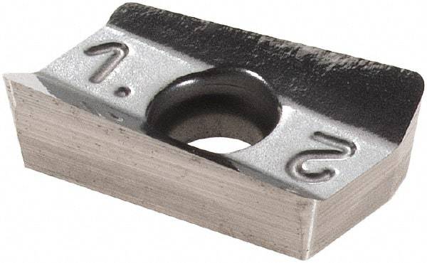 Iscar - HP ANCR070204 P Grade IC28 Carbide Milling Insert - Uncoated, 0.1024" Thick, 0.4mm Corner Radius - Exact Tool & Supply