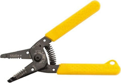 Ideal - 26 to 16 AWG Capacity Wire Stripper - 6" OAL, Plastic Cushion Handle - Exact Tool & Supply