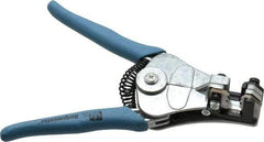 Ideal - 12 to 8 AWG Capacity Automatic Wire Stripper - 7" OAL, Plastic Cushion Handle - Exact Tool & Supply