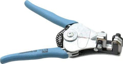 Ideal - 22 to 14 AWG Capacity Automatic Wire Stripper - 7" OAL, Plastic Cushion Handle - Exact Tool & Supply