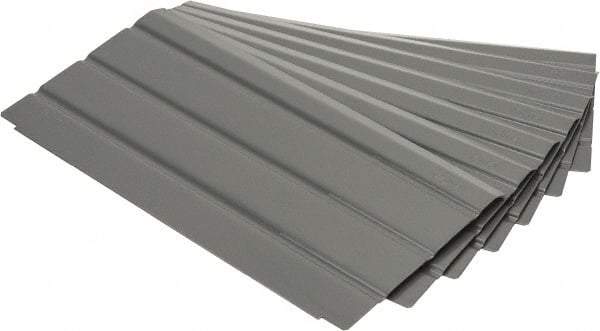Vidmar - Tool Box Steel Drawer Divider - 8-1/4" Wide x 8-5/8" Deep x 4-1/2" High, Gray, For Vidmar Cabinets - Exact Tool & Supply