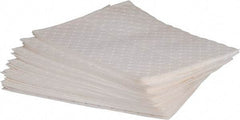 Brady SPC Sorbents - 19.5 Gal Capacity per Package, Oil Only Pad - 19" Long x 15" Wide, Polypropylene - Exact Tool & Supply