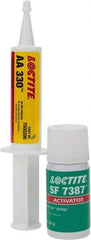 Loctite - 25 mL Aerosol Two Part Acrylic Adhesive - 5 min Working Time, Series 330 - Exact Tool & Supply