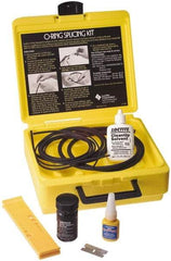 Loctite - Buna-N O Ring Accessory - Contains Waterproofing Solution, Clean Up Solution, Quick Set Adhesive, Buna N Cord Stock, O Ring Fixture & Cutting Blade & Carrying Case - Exact Tool & Supply