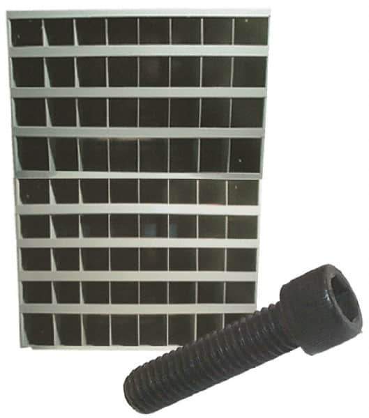 Value Collection - 5/16-18 UNC Hex Socket Drive, Socket Cap Screw - Alloy Steel, Black Oxide Finish, Partially Threaded, 2-1/2" Length Under Head - Exact Tool & Supply