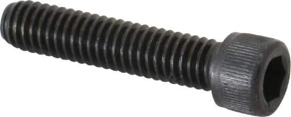 Value Collection - 5/16-18 UNC Hex Socket Drive, Socket Cap Screw - Alloy Steel, Black Oxide Finish, Partially Threaded, 1-1/2" Length Under Head - Exact Tool & Supply