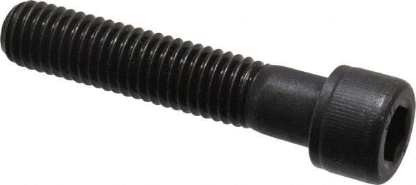 Value Collection - 1/2-13 UNC Hex Socket Drive, Socket Cap Screw - Alloy Steel, Black Oxide Finish, Partially Threaded, 2-1/2" Length Under Head - Exact Tool & Supply