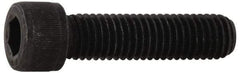 Value Collection - 7/16-14 UNC Hex Socket Drive, Socket Cap Screw - Alloy Steel, Black Oxide Finish, Fully Threaded, 1-1/2" Length Under Head - Exact Tool & Supply