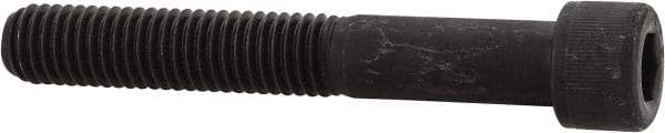 Value Collection - 3/4-10 UNC Hex Socket Drive, Socket Cap Screw - Alloy Steel, Black Oxide Finish, Partially Threaded, 4" Length Under Head - Exact Tool & Supply