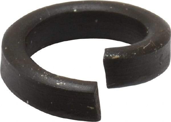 Value Collection - 5/16", 0.093" Thick Split Lock Washer - Steel, Uncoated, 0.318" Min ID, 0.338" Max ID, 0.46" Max OD - Exact Tool & Supply
