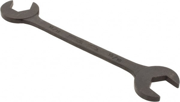 Martin Tools - 15/16", Black Finish, Open End Ignition Wrench - Exact Tool & Supply