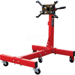 Big Red - Jack Stands & Tripods; Jack Stand Type: Engine Stand ; Load Capacity (Lb.): 1500.000 ; Load Capacity (Ton): 3/4 (Inch); Minimum Height (Inch): 30-1/2 ; Maximum Height (Inch): 30-1/2 ; Additional Information: (4) Adjustable Arms; 360 Degree Rota - Exact Tool & Supply