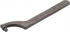 Martin Tools - 2-3/4" Capacity, Pin Spanner Wrench - 7-1/2" OAL, 9/32" Hook Pin Height - Exact Tool & Supply