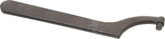 Martin Tools - 3-1/2" Capacity, Pin Spanner Wrench - 9" OAL, 5/16" Hook Pin Height - Exact Tool & Supply
