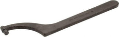 Martin Tools - 6" Capacity, Pin Spanner Wrench - 14" OAL, 9/16" Hook Pin Height - Exact Tool & Supply