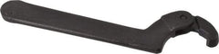 Martin Tools - 3/4" to 2" Capacity, Adjustable Hook Spanner Wrench - 6-3/8" OAL, 1/8" Hook Pin Height - Exact Tool & Supply