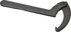Martin Tools - 6-1/8" to 8-3/4" Capacity, Adjustable Hook Spanner Wrench - 13-3/4" OAL, 5/16" Hook Pin Height - Exact Tool & Supply
