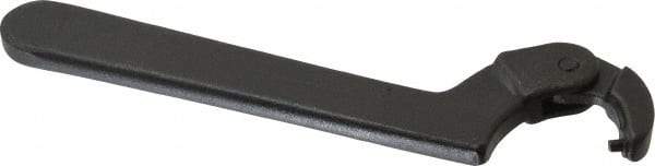 Martin Tools - 3/4" to 2" Capacity, Adjustable Pin Spanner Wrench - 6-3/8" OAL, 1/8" Hook Pin Height - Exact Tool & Supply