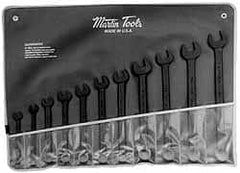 Martin Tools - 14 Piece, 3/8 to 1-1/4" Combination Wrench Set - Exact Tool & Supply