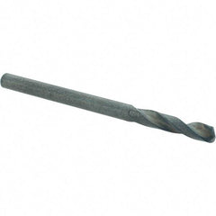Guhring - 3.15mm 130° Spiral Flute Cobalt Screw Machine Drill Bit - Oxide Finish, Right Hand Cut, 18mm Flute Length, 49mm OAL, Standard Point, Straight Shank - Exact Tool & Supply