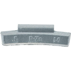 Perfect Equipment - 0.5 oz P Wheel Weight - Zinc, For Use with Automotive & Light Trucks - Exact Tool & Supply