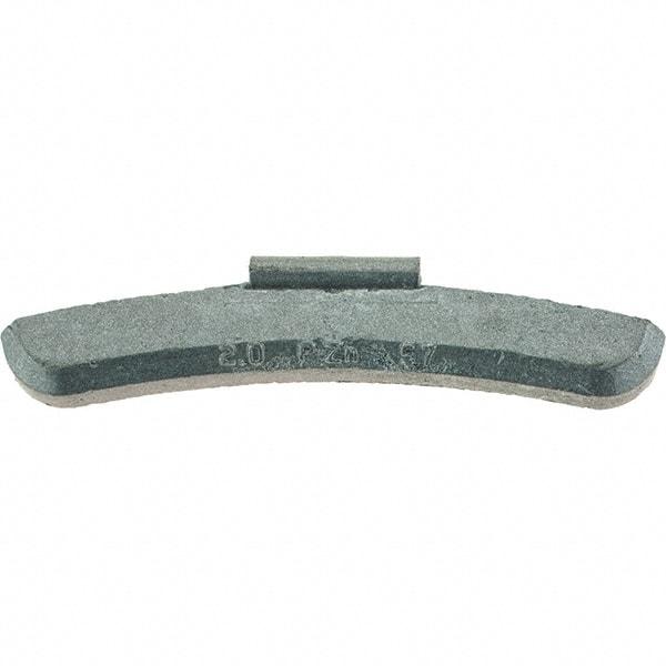 Perfect Equipment - 2 oz P Wheel Weight - Zinc, For Use with Automotive & Light Trucks - Exact Tool & Supply