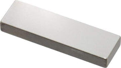 Mitutoyo - 0.144" Rectangular Steel Gage Block - Accuracy Grade AS-1, Includes Certificate of Inspection - Exact Tool & Supply