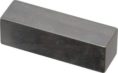 Mitutoyo - 0.35" Rectangular Steel Gage Block - Accuracy Grade AS-1, Includes Certificate of Inspection - Exact Tool & Supply