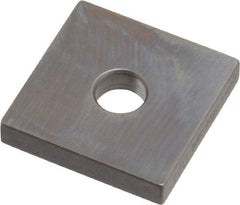 Mitutoyo - 0.17" Square Steel Gage Block - Accuracy Grade 0, Includes Certificate of Inspection - Exact Tool & Supply