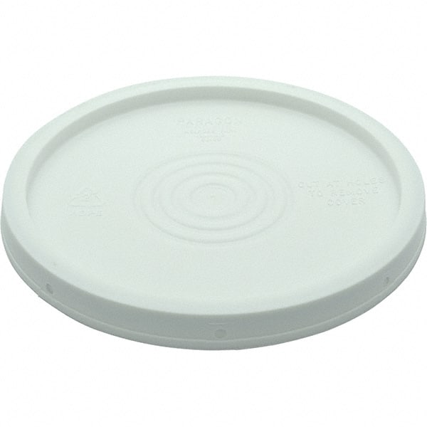 Vestil - Tote & Storage Container Lids For Use With: 3-1/2, 5 & 6 Gallon Pails Width (Decimal Inch): 12.500 - Exact Tool & Supply