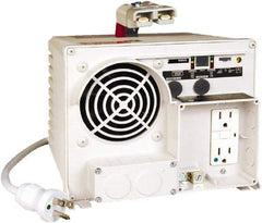 Tripp-Lite - 2 Connection, 12 VDC Input, 120 VAC Output, 2,500 Peak Wattage, Surface Mount Power Inverter - 8-3/4" Wide x 7" Deep x 7" High, 1,250 Watt Continuous Output Power, Fan Cooled - Exact Tool & Supply