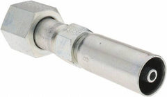 Eaton - Steel Hydraulic Hose Swivel - -4 Hose Size, 1/4" Hose Diam - Exact Tool & Supply