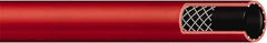 Continental ContiTech - 3/8" ID x 0.7" OD 100' Long Multipurpose Air Hose - MNPT x MNPT Ends, 300 Working psi, -40 to 190°F, 1/4" Fitting, Red - Exact Tool & Supply