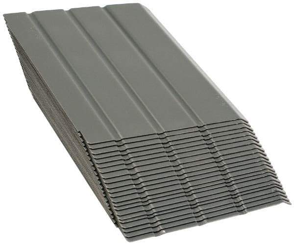 Vidmar - Tool Box Steel Drawer Divider - 5-7/8" Wide x 6-1/4" Deep x 5-1/4" High, Gray, For Vidmar Cabinets - Exact Tool & Supply