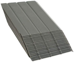 Vidmar - Tool Box Steel Drawer Divider - 5-7/8" Wide x 6-1/4" Deep x 5-1/4" High, Gray, For Vidmar Cabinets - Exact Tool & Supply