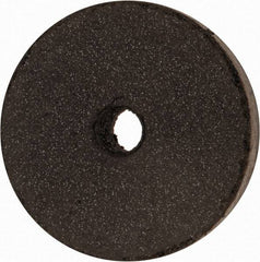 Cratex - 1-1/2" Diam x 1/4" Hole x 1/4" Thick, Surface Grinding Wheel - Silicon Carbide, Medium Grade, 15,000 Max RPM, Rubber Bond, No Recess - Exact Tool & Supply