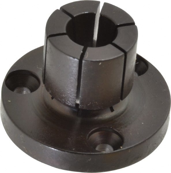 Mitee-Bite - 0.53 to 0.79" Expansion Diam, 2,500 Lb Holding Force, 6-32 Mounting Screw, 5/16-18 Center Screw, Mild Steel ID Expansion Clamps - Exact Tool & Supply