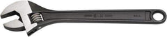SK - 3/4" Jaw Capacity, 6" Standard Adjustable Wrench - Steel, Black Finish, 6" OAL - Exact Tool & Supply