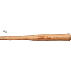 Martin Tools - Replacement Handles; For Use With: For All Martinwood Body Hammers But 165G And 155G ; Material: Wood ; Length (Inch): 12 ; Eye Length (Inch): 3/4 ; Eye Width (Inch): 1/2 - Exact Tool & Supply