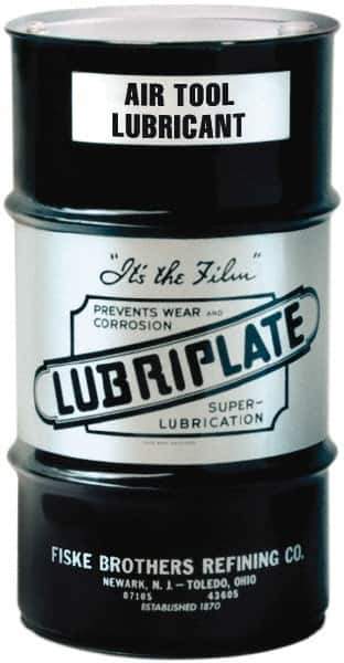Lubriplate - 16 Gal Drum, ISO 32, SAE 10W, Air Tool Oil - 20°F to 285°, 147 Viscosity (SUS) at 100°F, 44 Viscosity (SUS) at 210°F - Exact Tool & Supply