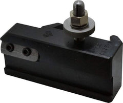 Aloris - Series CA, #77 Cut-Off & Grooving Tool Post Holder - 14 to 20" Lathe Swing, 2-1/2" OAH, 1-1/4" Centerline Height - Exact Tool & Supply