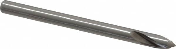 Magafor - 4mm Body Diam, 90°, 52mm OAL, Cobalt Spotting Drill - Exact Tool & Supply