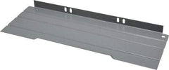 Vidmar - Tool Box Steel Drawer Divider - 12-1/4" Wide x 12-5/8" Deep x 4-1/2" High, Gray, For Vidmar Cabinets - Exact Tool & Supply